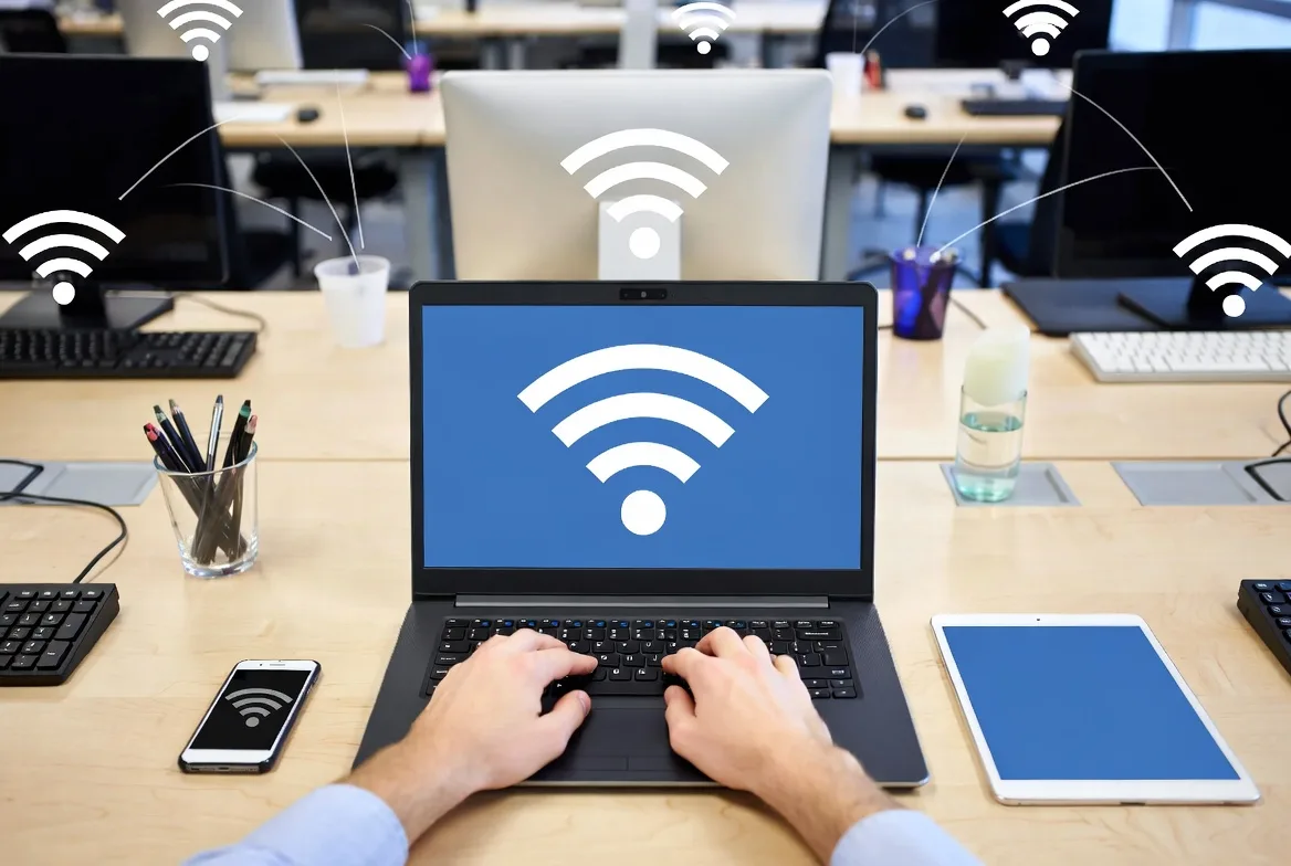 devices connected through local network for file sharing