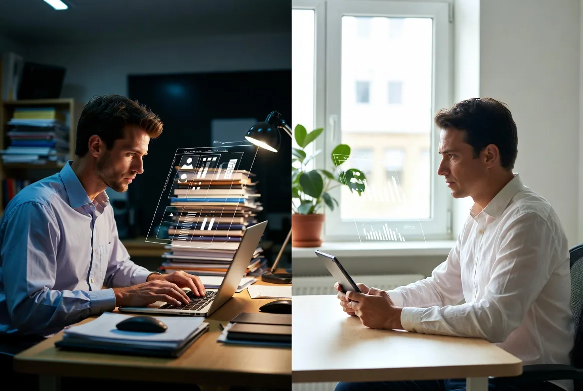 internal and external knowledge base usage comparison