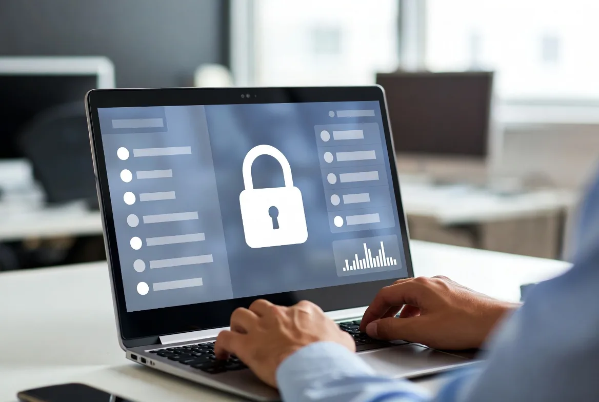 secure data sharing with encryption and access control interface