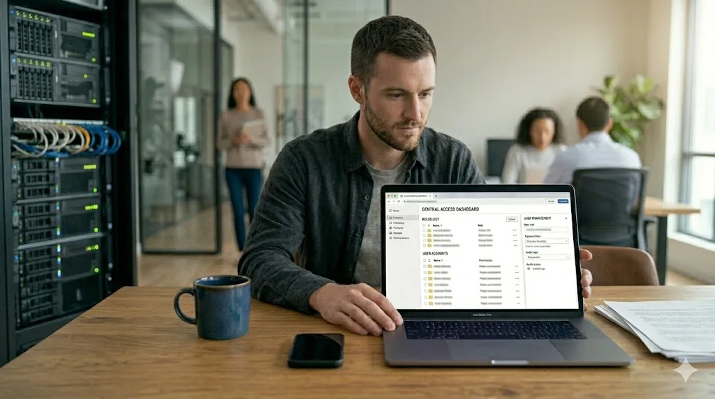 managing user access and permissions in enterprise file system