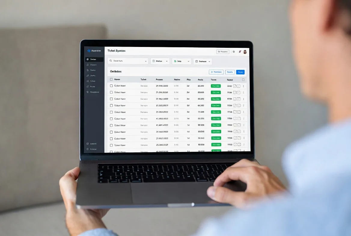 ticket management system dashboard with unified support queue