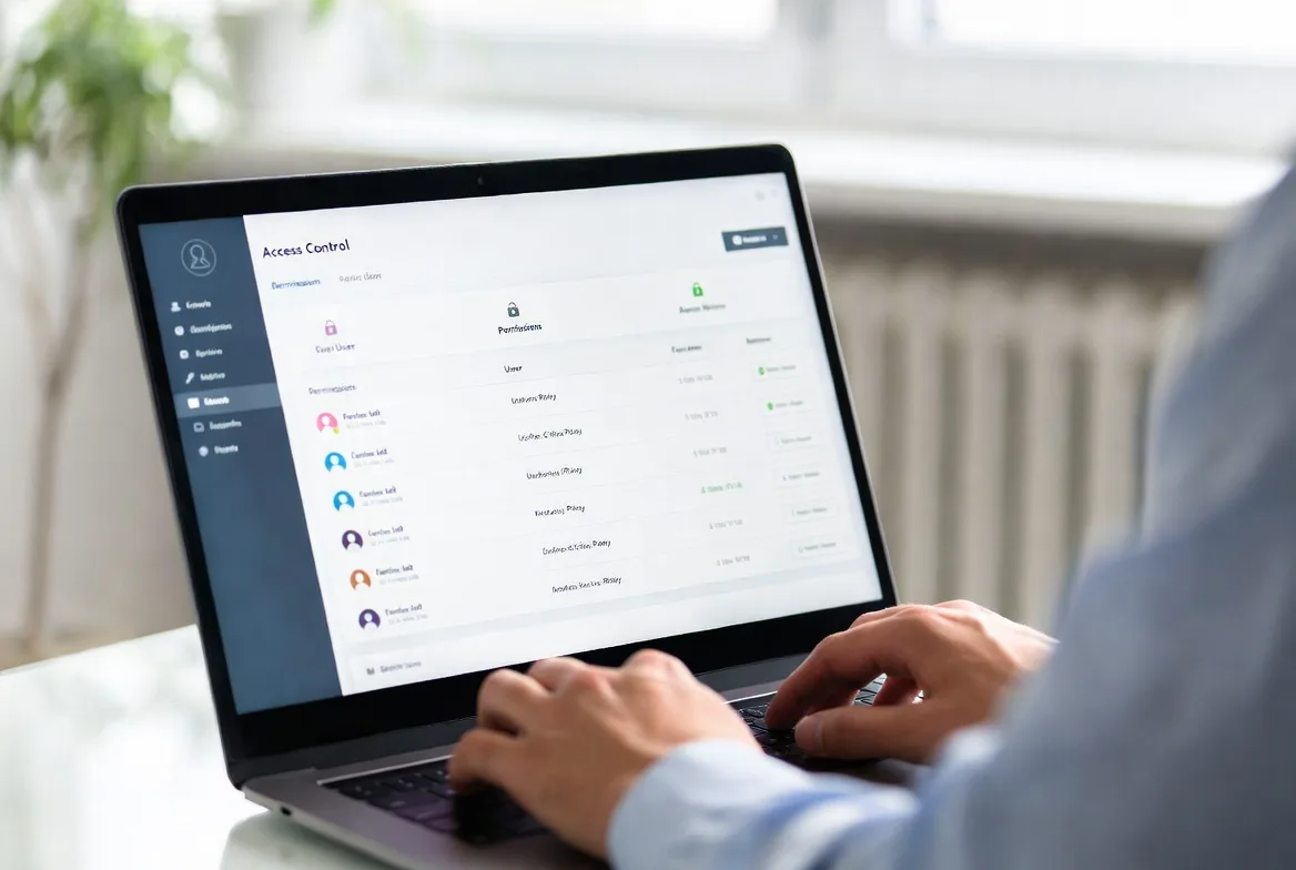 managing secure file access permissions and user controls