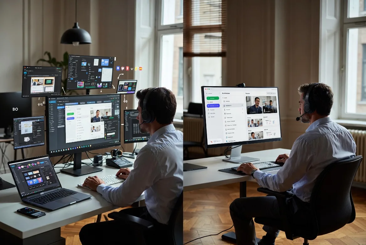 Unified tools reduce the chaos of switching between apps