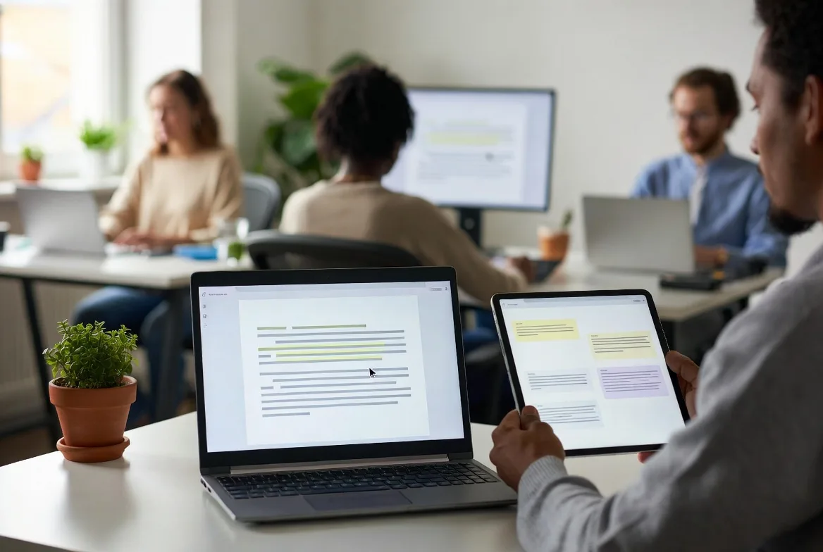 Shared documents make async collaboration possible