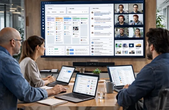 One shared workspace keeps teams aligned