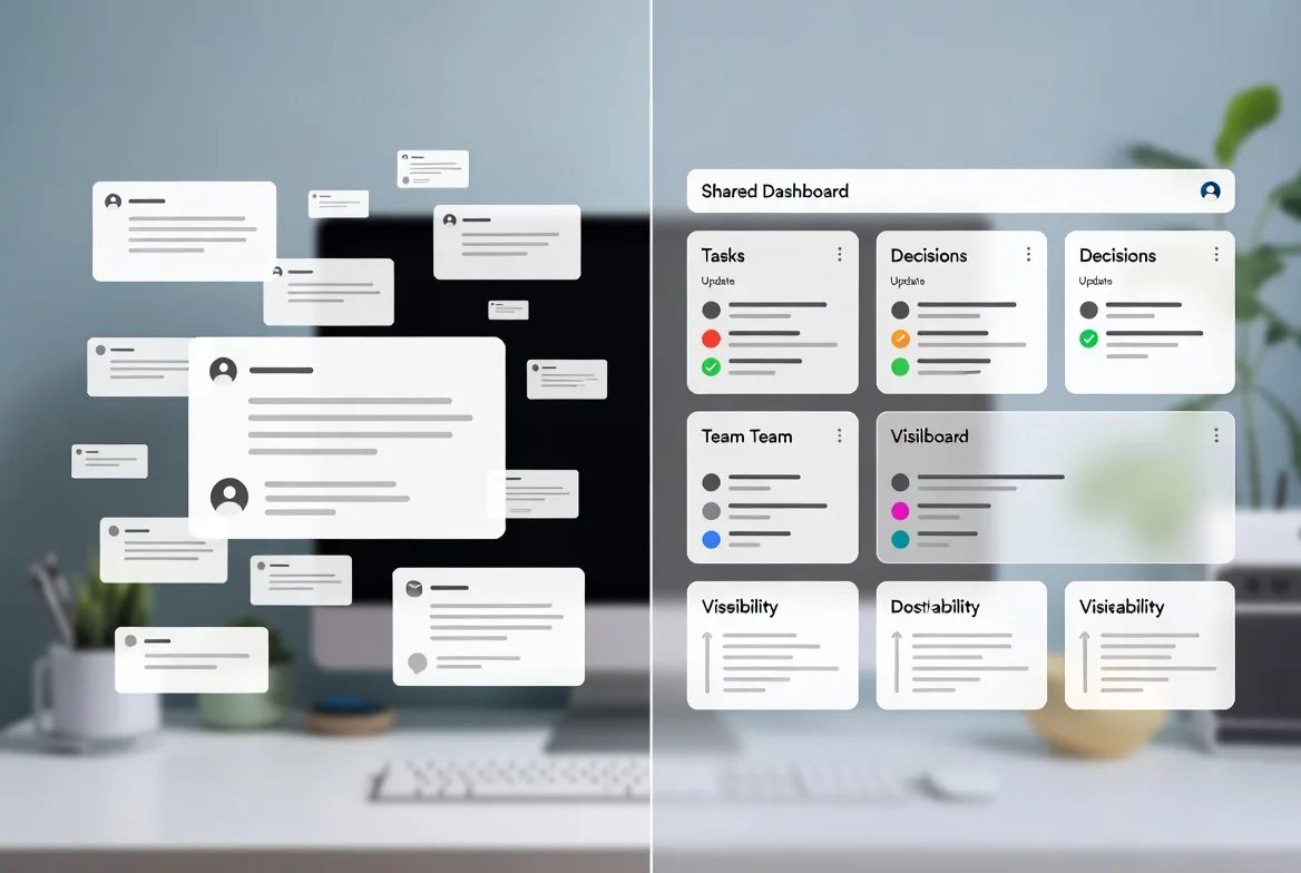 Shared visibility prevents remote teams from drifting apart