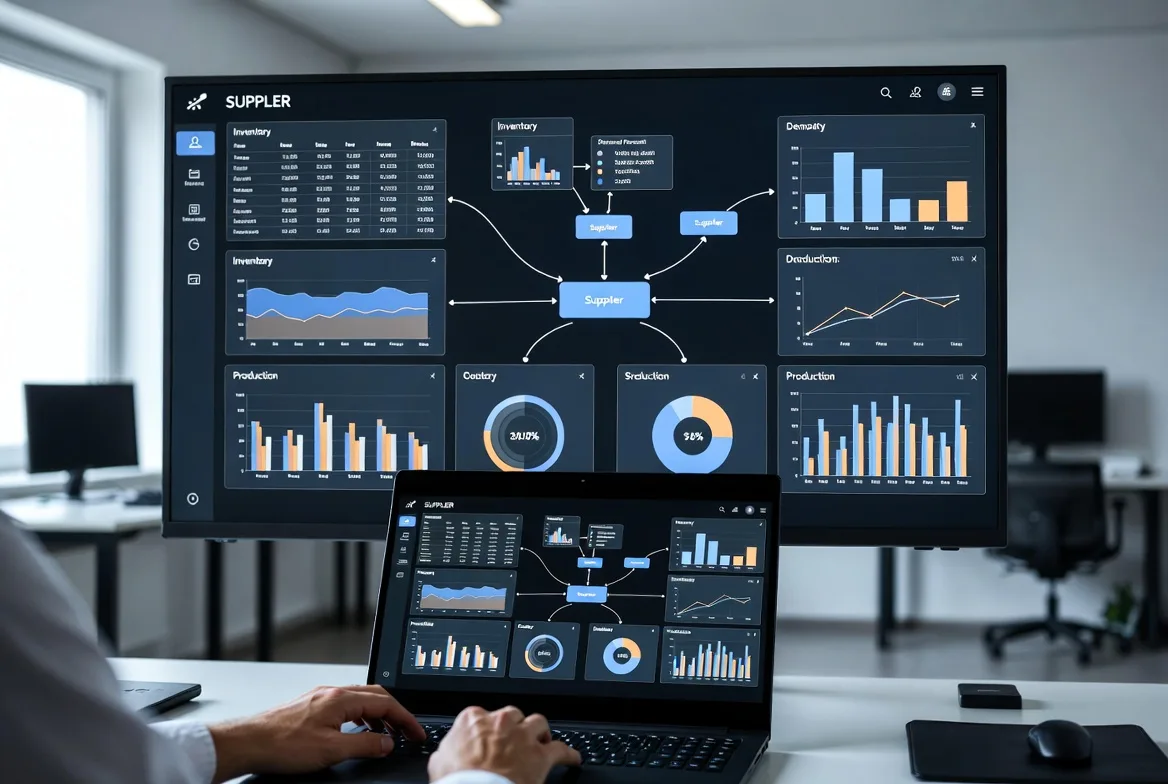Shared data turns separate companies into a coordinated system