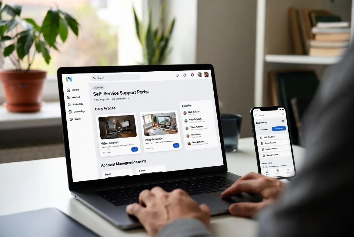 Self-service gives customers answers without waiting