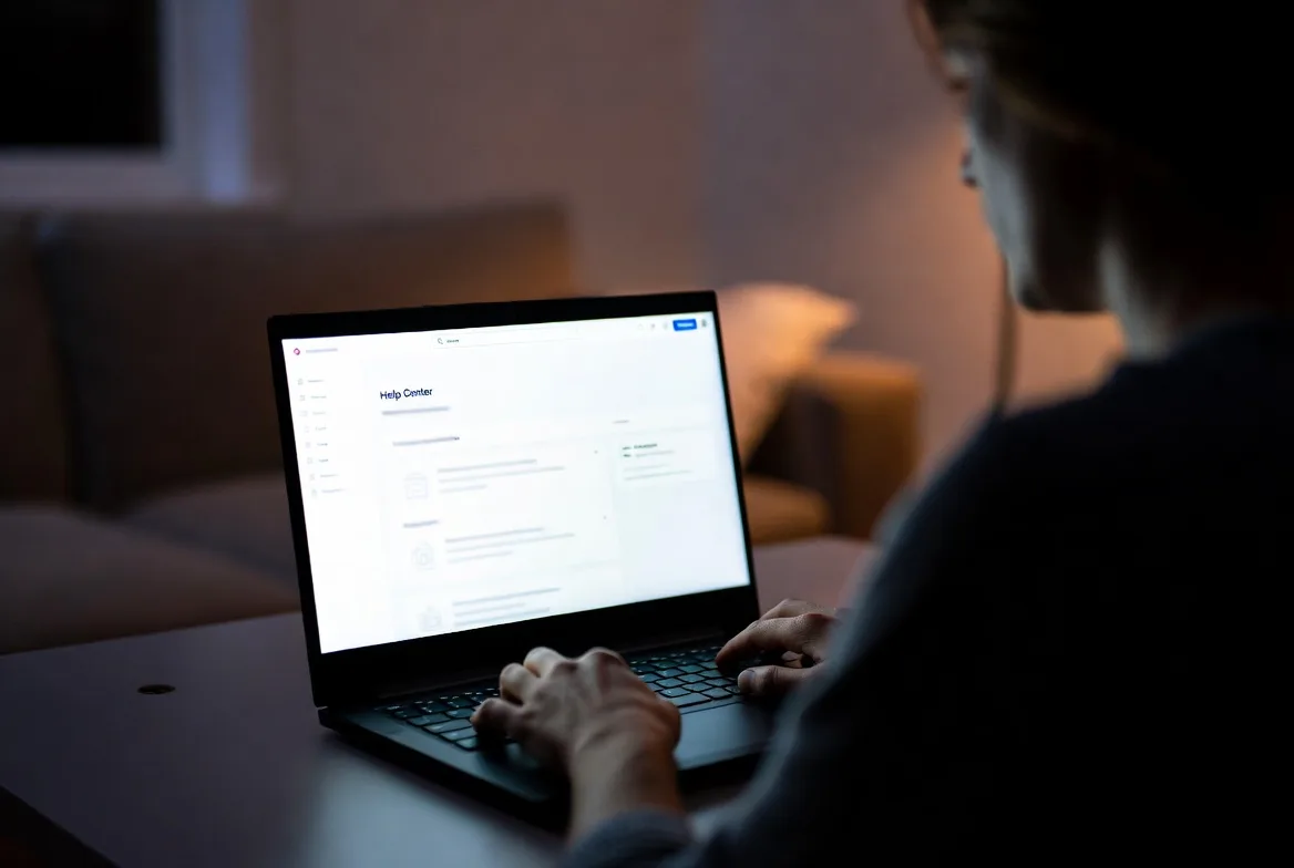 Helping customers solve problems on their own